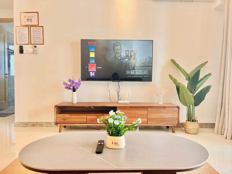Kondominium untuk Disewa di R&F Princess Cove Phase 2-Seine Region - Ben Foo - Living Room - PropertyGuru.com.my