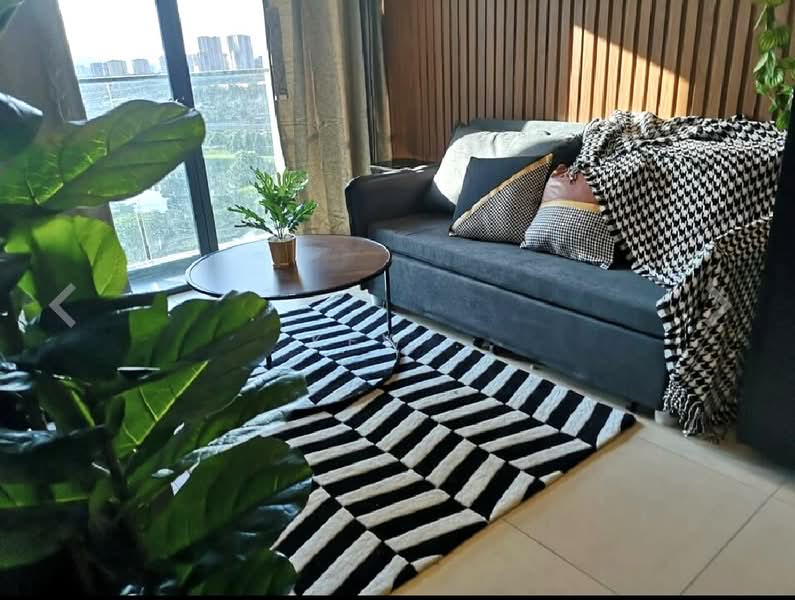 Service Residence for Rent at Reizz Residence - Kew . - Living Room - PropertyGuru.com.my