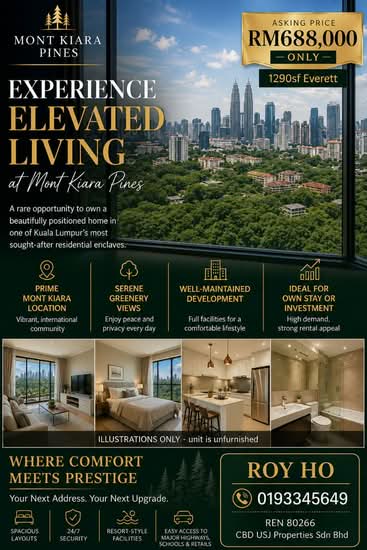 Kondominium untuk Dijual di Mont Kiara Pines - Roy Ho - PropertyGuru.com.my