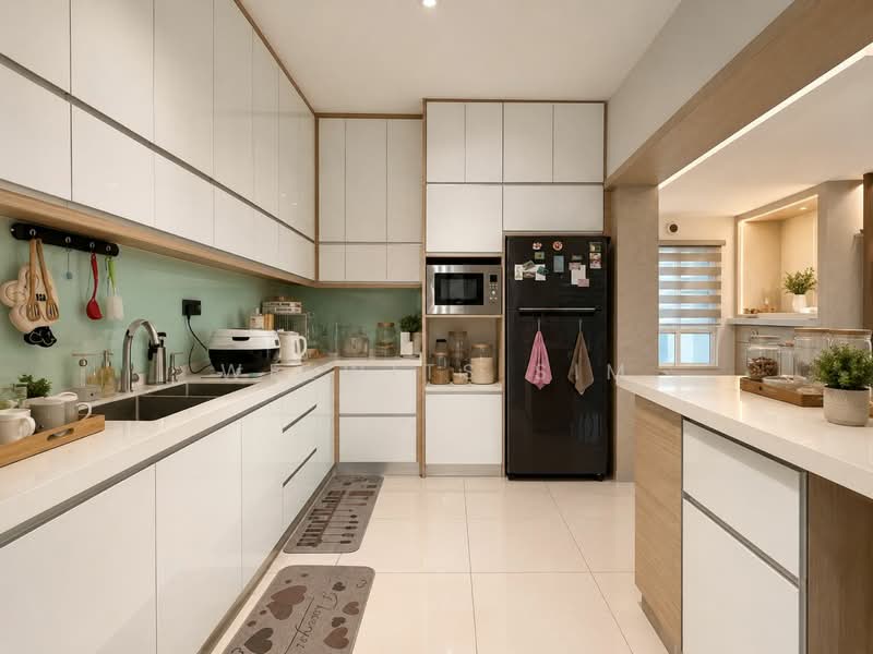 Condominium for Sale at Platino Condominium - Welwits Sim - Kitchen - PropertyGuru.com.my