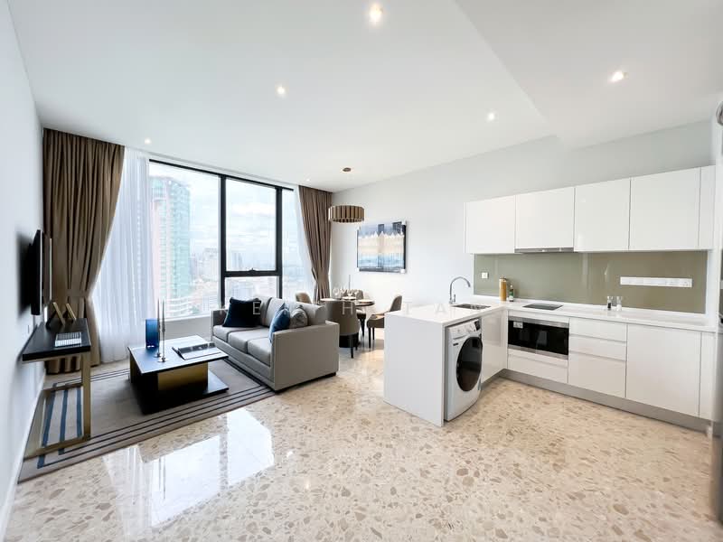Servis Apartment untuk Disewa di Pavilion Ceylon Hill - Keith Tan - Living Room - PropertyGuru.com.my