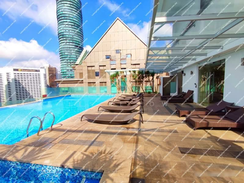 Service Residence for Sale at Cormar Suites (Fraser Place (Lot 163)) - Leslie Low - Pool - PropertyGuru.com.my