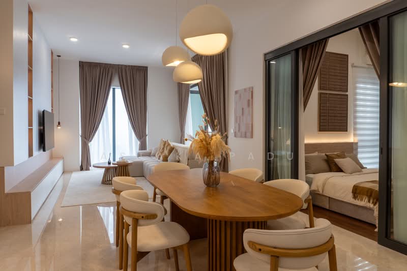 Service Residence for Sale at The Astaka @ 1 Bukit Senyum - Astaka Padu Sdn Bhd - Living Room - PropertyGuru.com.my