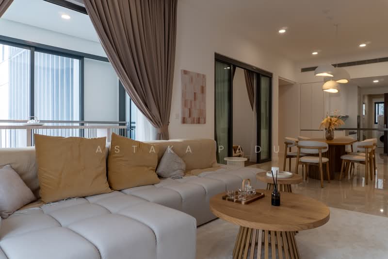 Service Residence for Sale at The Astaka @ 1 Bukit Senyum - Astaka Padu Sdn Bhd - Living Room - PropertyGuru.com.my