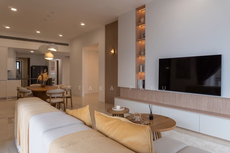 Service Residence for Sale at The Astaka @ 1 Bukit Senyum - Astaka Padu Sdn Bhd - Living Room - PropertyGuru.com.my
