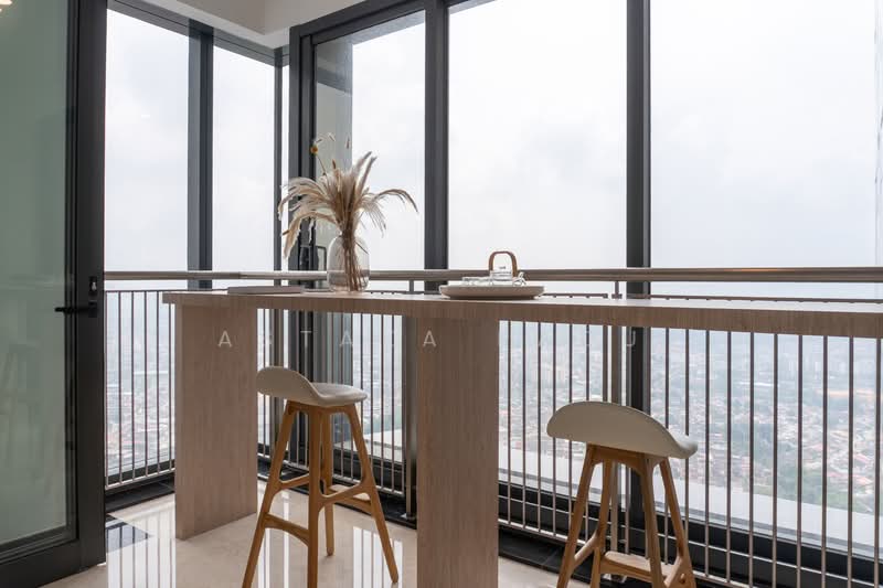 Service Residence for Sale at The Astaka @ 1 Bukit Senyum - Astaka Padu Sdn Bhd - Balcony - PropertyGuru.com.my