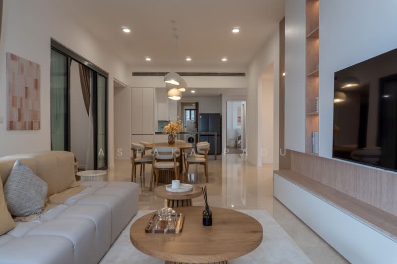 Service Residence for Sale at The Astaka @ 1 Bukit Senyum - Astaka Padu Sdn Bhd - Living Room - PropertyGuru.com.my