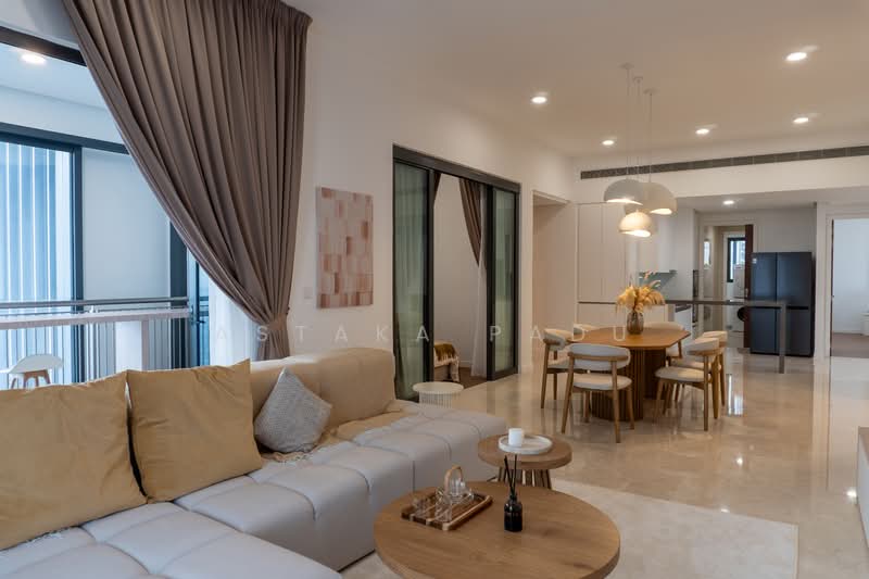 Service Residence for Sale at The Astaka @ 1 Bukit Senyum - Astaka Padu Sdn Bhd - Living Room - PropertyGuru.com.my