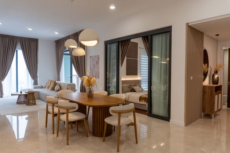 Service Residence for Sale at The Astaka @ 1 Bukit Senyum - Astaka Padu Sdn Bhd - Living Room - PropertyGuru.com.my