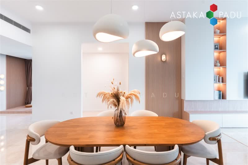 Servis Apartment untuk Dijual di The Astaka @ 1 Bukit Senyum - Astaka Padu Sdn Bhd - Dining Room - PropertyGuru.com.my