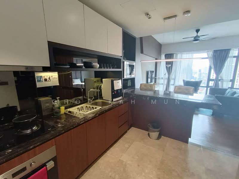 Servis Apartment untuk Disewa di Anggun Residences - Choo Kah Mun - Kitchen - PropertyGuru.com.my