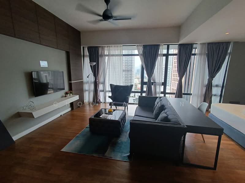 Servis Apartment untuk Disewa di Anggun Residences - Choo Kah Mun - Living Room - PropertyGuru.com.my