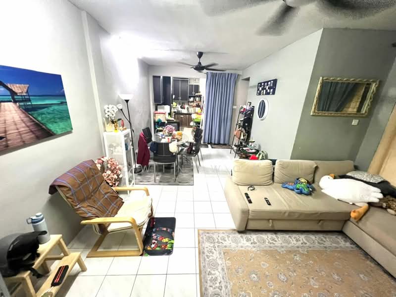 Condominium for Sale at Indah Condominium - Edwin Wong - Living Room - PropertyGuru.com.my