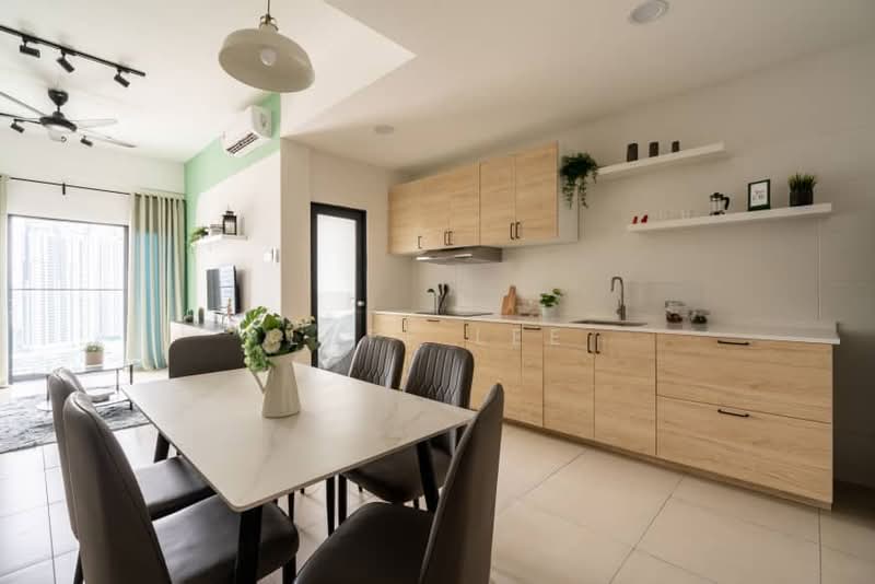 Service Residence for Rent at Reizz Residence - Luff Lee - Kitchen - PropertyGuru.com.my