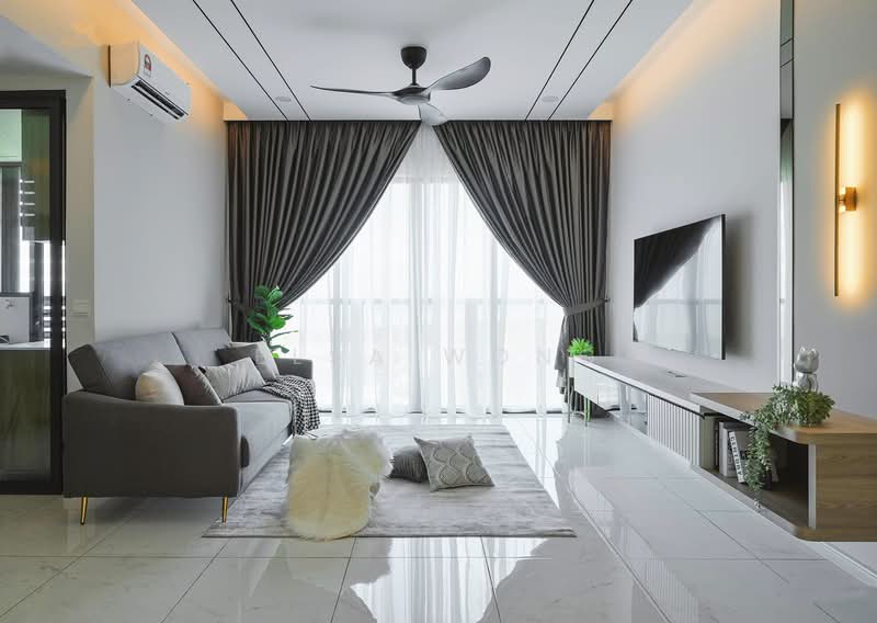 Servis Apartment untuk Dijual di Wave @ Marina Cove - Elsa Wong - Living Room - PropertyGuru.com.my