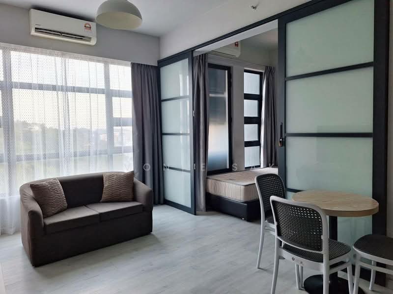 Service Residence for Rent at Jesselton Quay CityPads - Yvonne Sak - Living Room - PropertyGuru.com.my