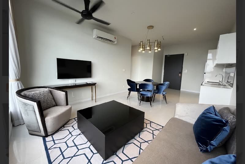Service Residence for Rent at Oxford Residences @ Pavilion Embassy - Ling Choo - Living Room - PropertyGuru.com.my