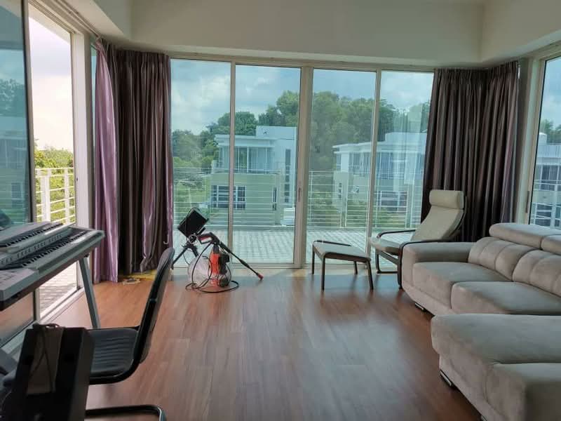 Rumah Berkembar untuk Disewa di Saujana Puchong (Puchong) - Joyce Hoo - Living Room - PropertyGuru.com.my