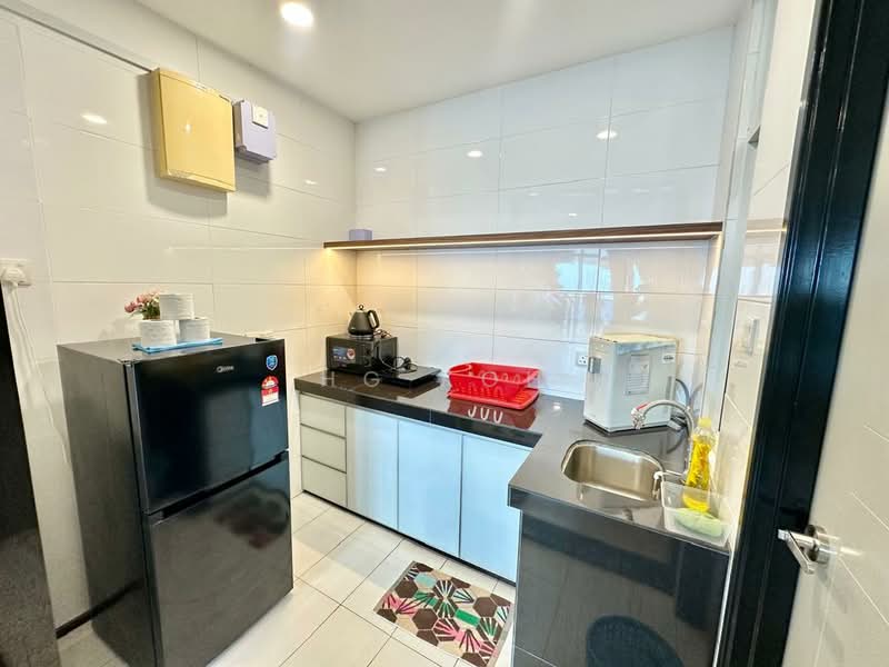 Service Residence for Rent at The Wave Residence - HG KOH - Kitchen - PropertyGuru.com.my