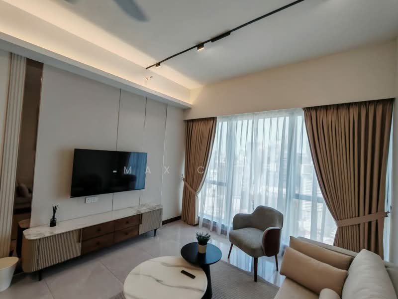Servis Apartment untuk Disewa di Core Residence @ TRX - Max Chua - Living Room - PropertyGuru.com.my