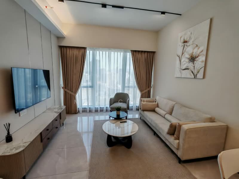 Servis Apartment untuk Disewa di Core Residence @ TRX - Max Chua - Living Room - PropertyGuru.com.my