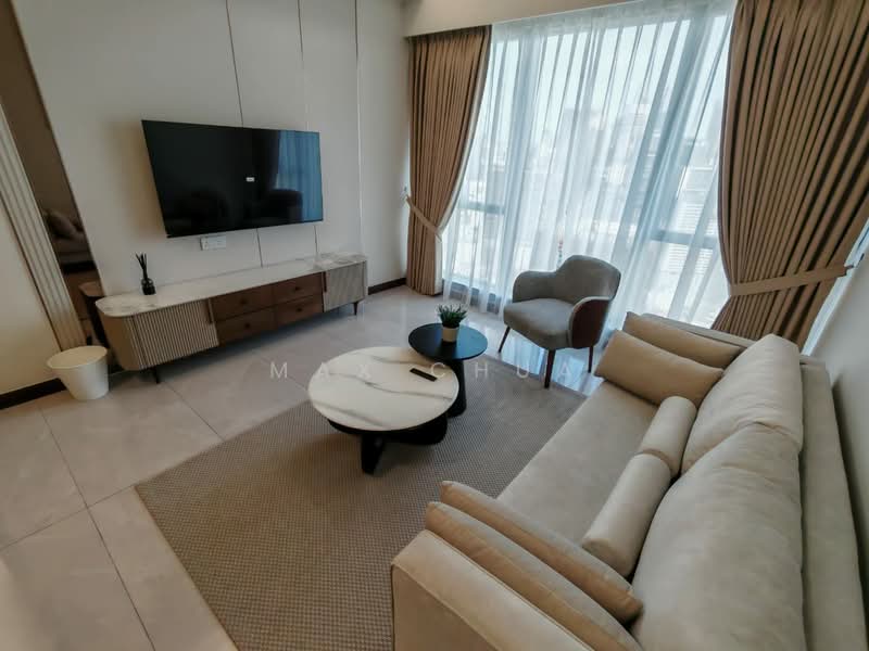 Servis Apartment untuk Disewa di Core Residence @ TRX - Max Chua - Living Room - PropertyGuru.com.my