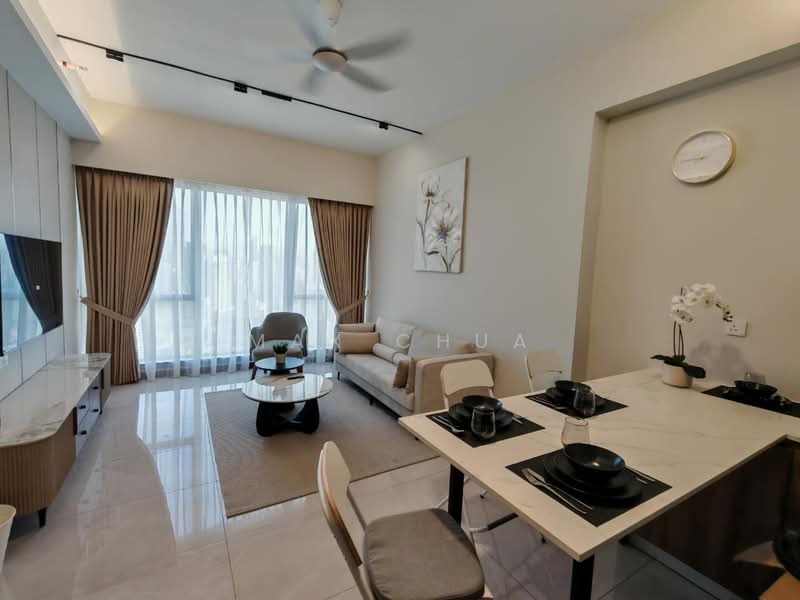Servis Apartment untuk Disewa di Core Residence @ TRX - Max Chua - Living Room - PropertyGuru.com.my