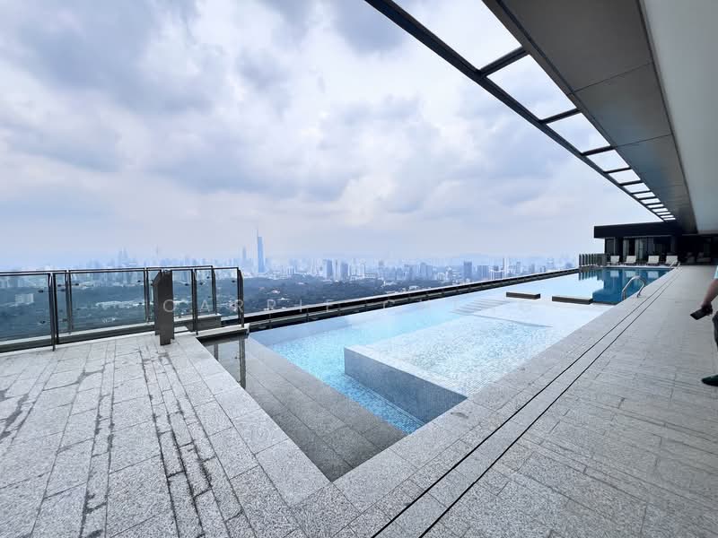Service Residence for Rent at Regent Suites @ Pavilion Damansara Heights - Carrie Cheng - Infinity pool - PropertyGuru.com.my