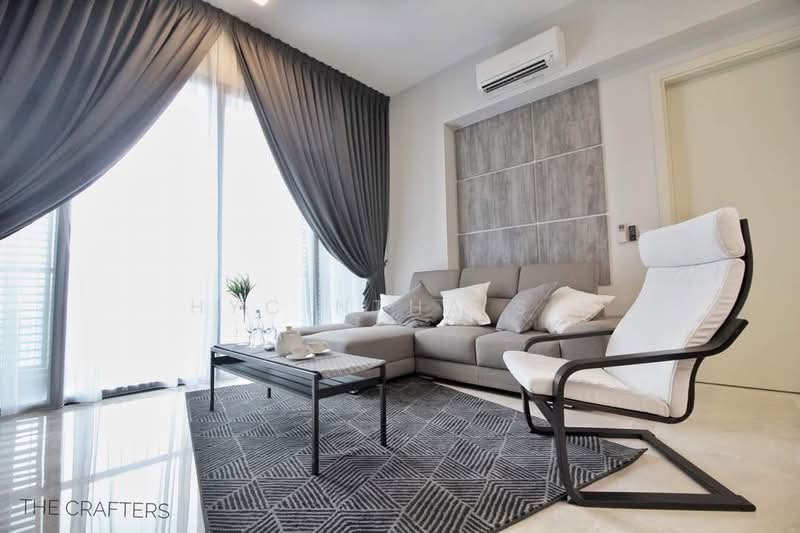 Servis Apartment untuk Disewa di Vogue Suites One - Hycintha Sii - Living Room - PropertyGuru.com.my