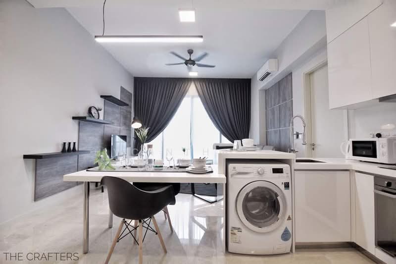 Servis Apartment untuk Disewa di Vogue Suites One - Hycintha Sii - Living Room - PropertyGuru.com.my