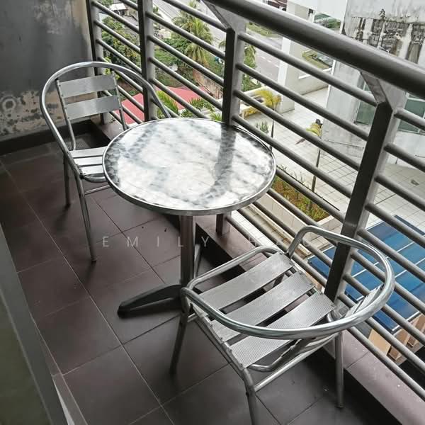 Service Residence for Rent at Larkin Heights - Emily Hau - Balcony - PropertyGuru.com.my