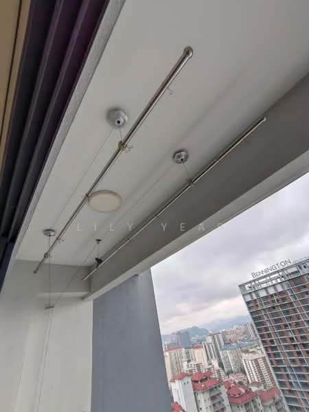 Kondominium untuk Disewa di Ascenda Residence @ Skyarena - Lily Yeap - Balcony - PropertyGuru.com.my