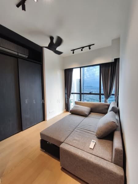 Service Residence for Rent at TRX Residences - Elaine Chin - Living Room - PropertyGuru.com.my