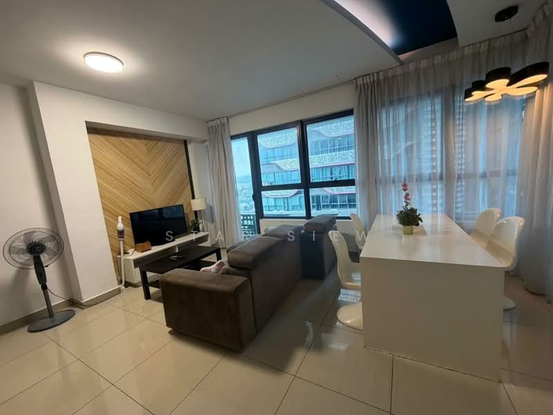 Service Residence for Rent at Arte Plus - Star Siew - Living Room - PropertyGuru.com.my