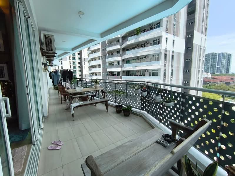 Servis Apartment untuk Disewa di Grandview 360 - Kyle Das - Balcony - PropertyGuru.com.my