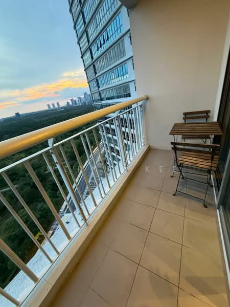 Service Residence for Rent at Teega Suites - Werner Kee - Balcony - PropertyGuru.com.my