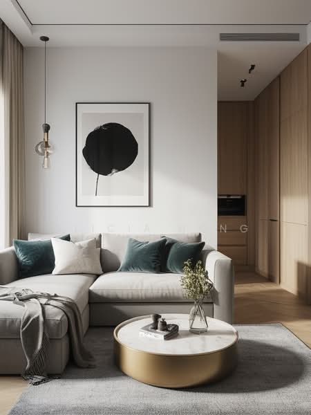 Condominium for Sale at Twinstar - Alicia Hong - Twinstar - Living Room - PropertyGuru.com.my