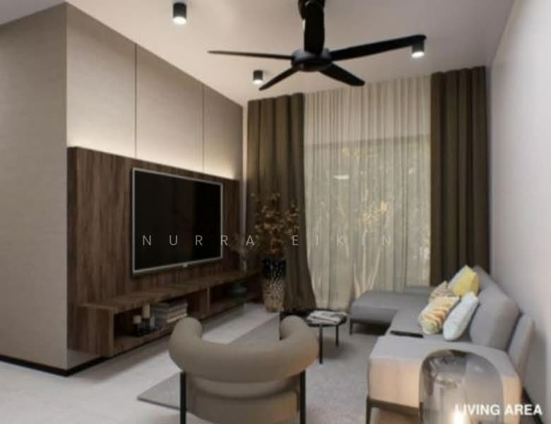Kondominium untuk Dijual di Vista Bayu Condominium @ Sg. Ramal - Nurra Eikin - Living Room - PropertyGuru.com.my