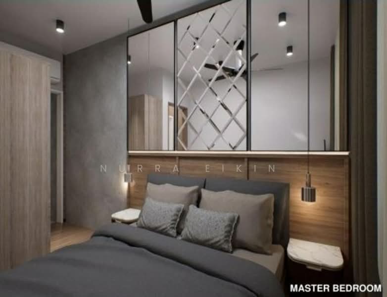Kondominium untuk Dijual di Vista Bayu Condominium @ Sg. Ramal - Nurra Eikin - Master Bedroom - PropertyGuru.com.my