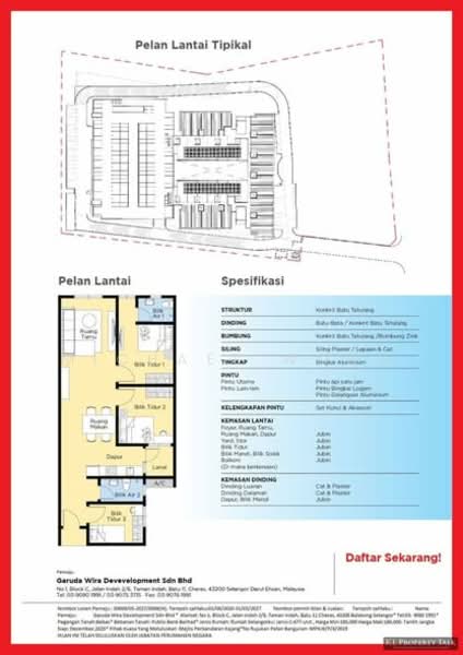 Flat for Sale at PANGSAPURI SELANGORKU SENA - Michael Wong - PropertyGuru.com.my