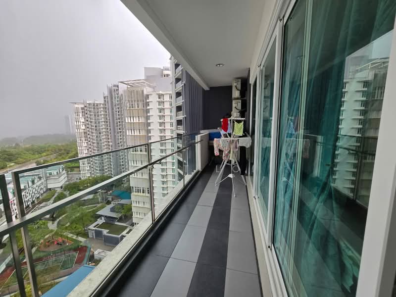 Kondominium untuk Disewa di Medini Signature - Kent Loi - Balcony - PropertyGuru.com.my