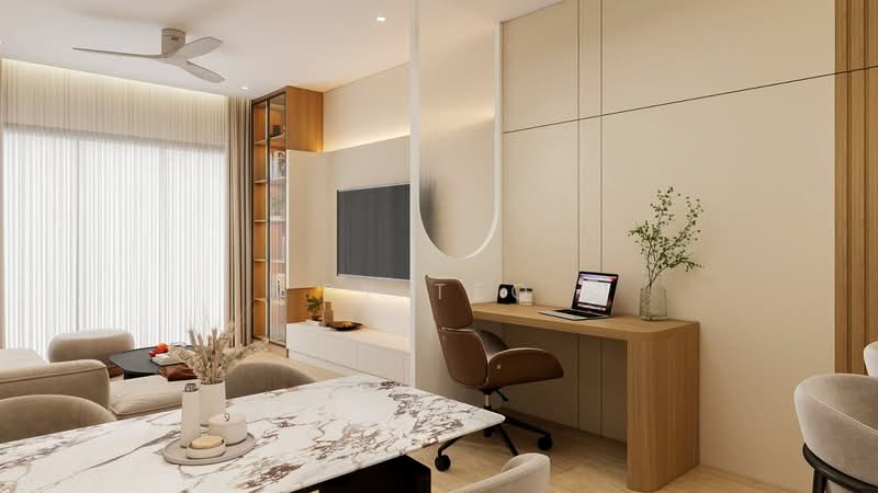 Service Residence for Sale at Avara - PY Teo - Living Room - PropertyGuru.com.my