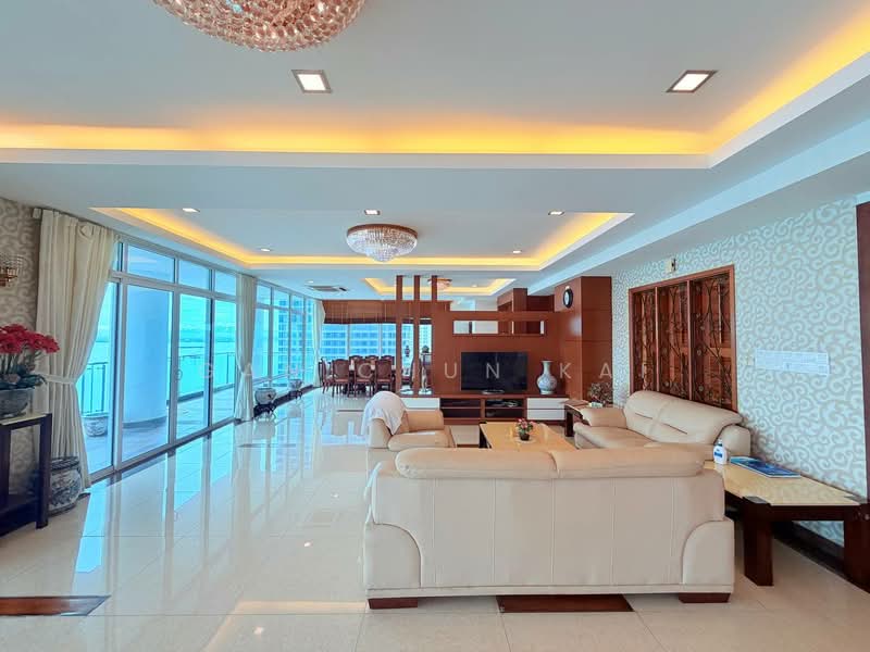 Kondominium untuk Disewa di H Residence (One Ritz Residence / Kelawai View) - Gan Chun Kai - Living Room - PropertyGuru.com.my