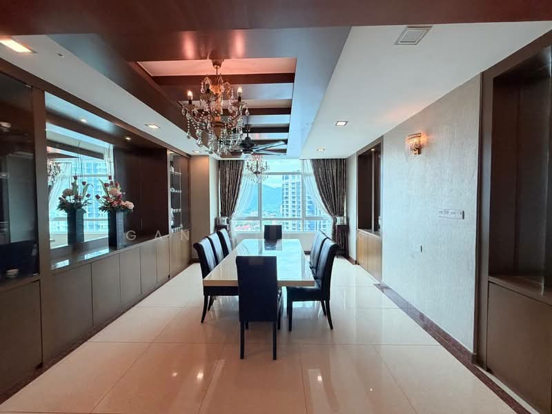 Kondominium untuk Disewa di H Residence (One Ritz Residence / Kelawai View) - Gan Chun Kai - Dining Room - PropertyGuru.com.my