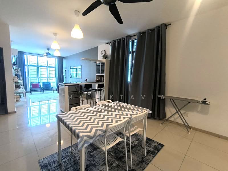 Service Residence for Rent at Vista Alam Serviced Apartment - Amy Oktavia - Living Room - PropertyGuru.com.my