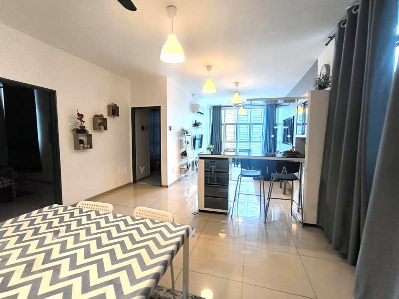 Service Residence for Rent at Vista Alam Serviced Apartment - Amy Oktavia - Living Room - PropertyGuru.com.my