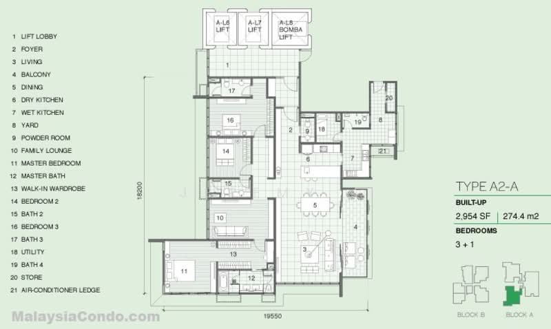 Servis Apartment untuk Dijual di The Greens - Jeremy . - PropertyGuru.com.my