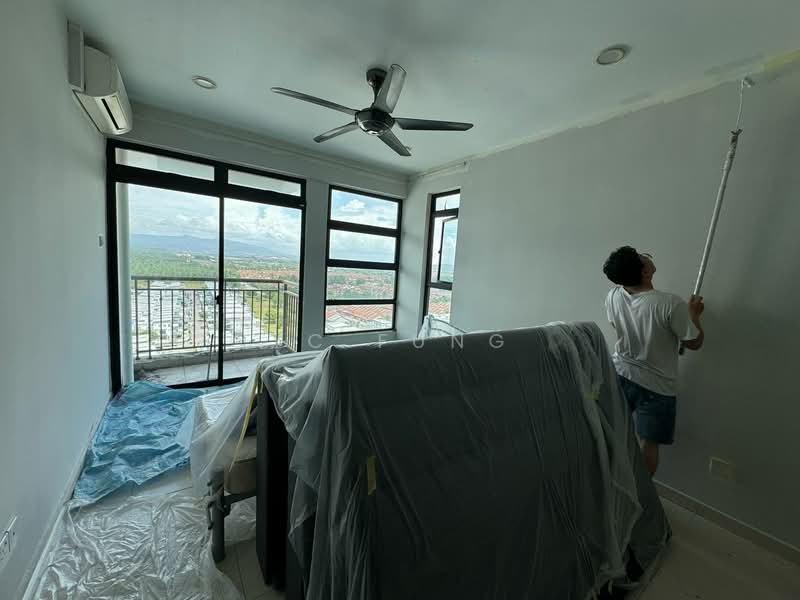 Service Residence for Rent at The Garden Residences - YC Fung - Balcony - PropertyGuru.com.my