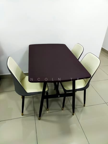Service Residence for Sale at Residensi Sutera 7 - Lincoln Tan - Dining Room - PropertyGuru.com.my