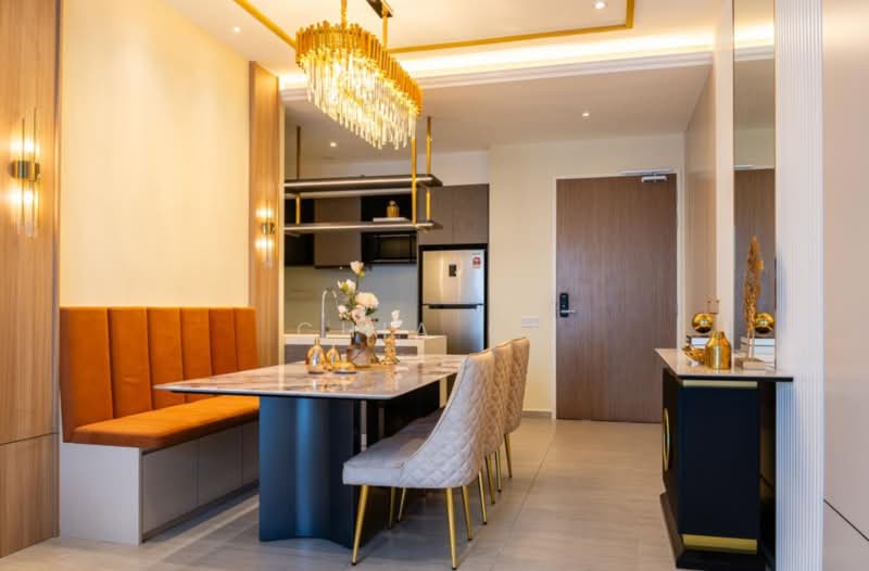 Servis Apartment untuk Dijual di Edelweiss @ Tropicana Gardens - Chia Cs - Dining Room - PropertyGuru.com.my
